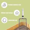 Cat Litter Scoops Pet Cleaning Tool Aluminum Alloy Cat Shovel For Cleaning Feces Fine Mesh Screen Cat Excrement Shovel Supplies