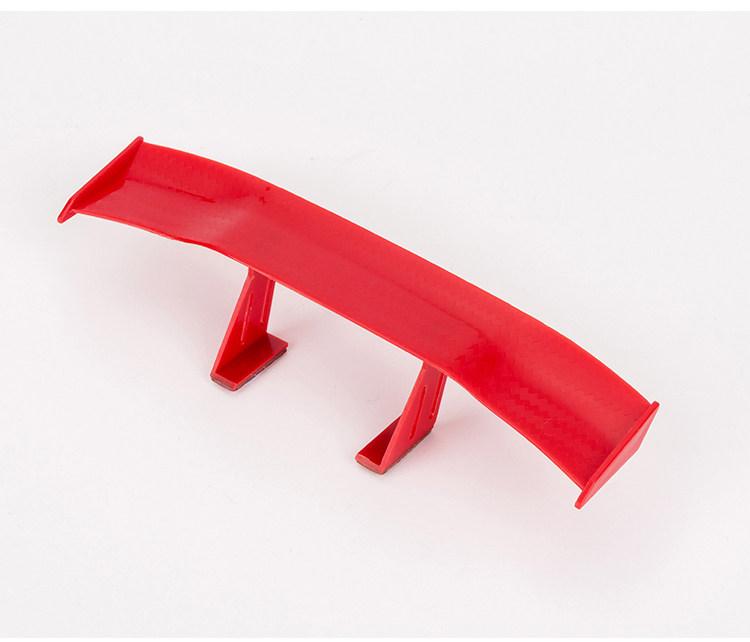 Mini GT Carbon Fiber Car Rear Spoiler Wing No Drilling Required Tail Decoration Auto Exterior Accessories Car Styling