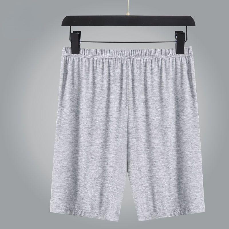 Мужские пижамные штаны, летние тонкие модальные брюки большого размера плюс толстые шорты, домашние штаны, свободные пижамные штаны для среднего и пожилого возраста Five Points