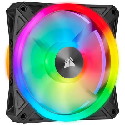 Corsair iCUE QL140 RGB 140 мм двойной вентилятор комплект PWM совместимый вентилятор для корпуса ПК FN1376 CO-9050100-WW