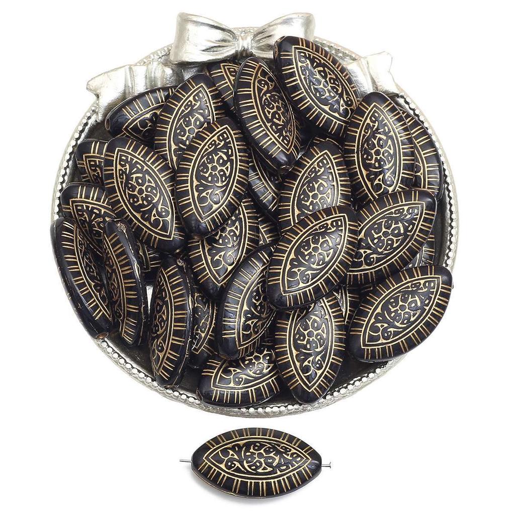 Бусины для браслета ручной работы, акриловые французские винтажные золотые плоские бусины, круглые бусины, украшения ручной работы, браслет, ожерелье, кулон, телефонная цепочка, аксессуары