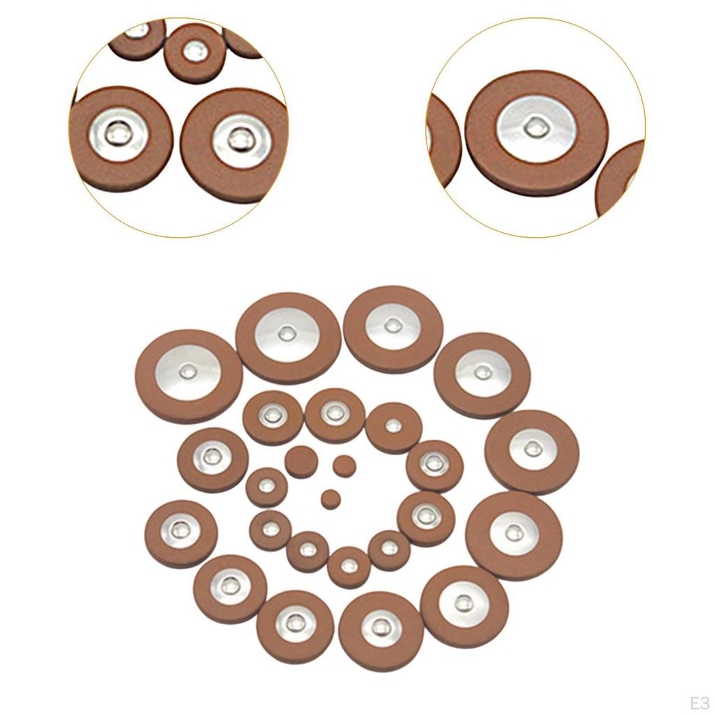 Набор подушек для альт-саксофона, 25 штук, аксессуары, просты в использовании, профессиональная прямая замена