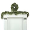 Artificial Cypress Leaf Rattan Christmas Fireplace Decoration