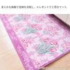 Oka Royal Collection Arts Kitchen Mat, Approx. 45cm x 240cm, Pink (Non-Slip, Washable, Nordic Style)