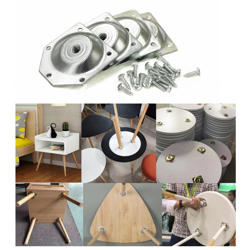 1Set Iron Plate Nut Iron Hardware Accessories