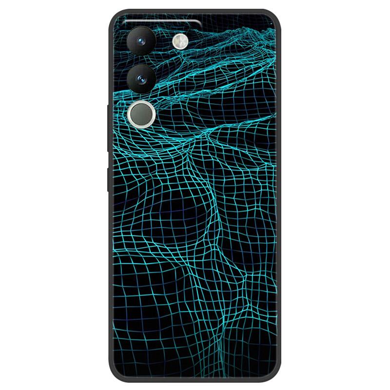 Чехол для VIVO V29E V2317 Защитный чехол для камеры Для телефона VIVO Y200 5G Мягкий силиконовый TPU Задняя крышка V2307 Ударопрочный Fundas