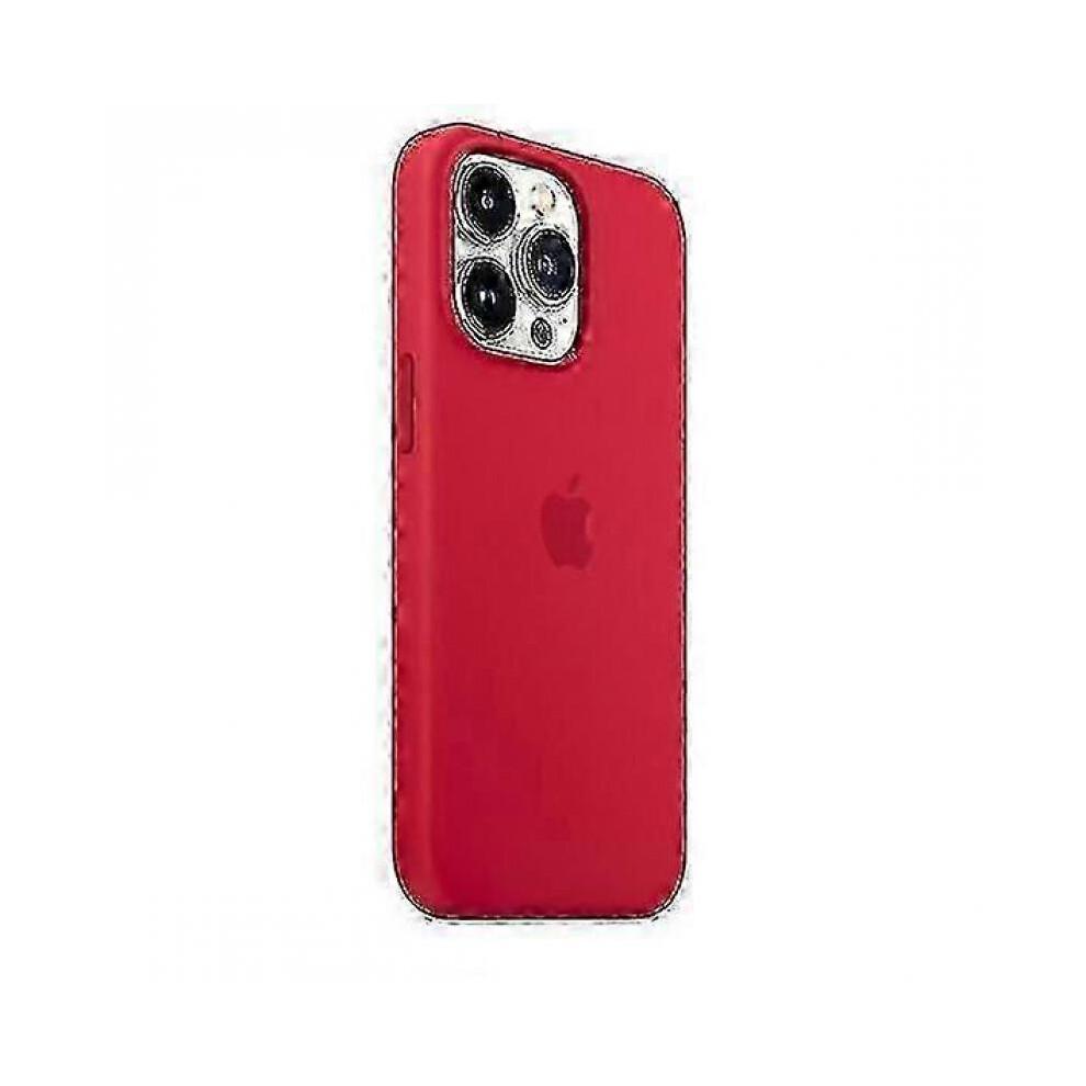 (Red) Silicone Case With Magsafe For Iphone 13 Pro Phone Case