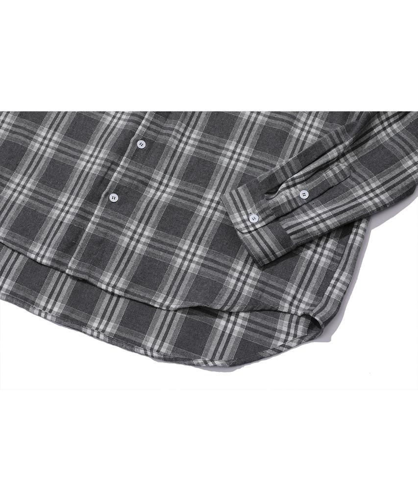 CPGN STUDIO Nomad Oversized Check Shirt Gray