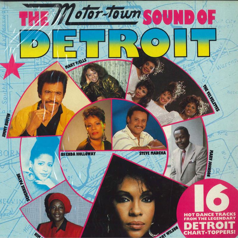 Виниловая пластинка VARIOUS - Motor-Town Sound Of Detroit MARELP7 Nightmare Recor 1989 UK Soul/Funk Б/у