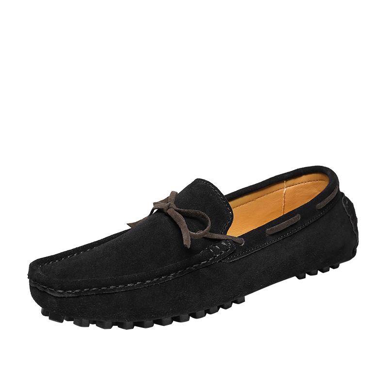 Fashion 2025New Hot Selling Men Casual Leather Loafers Fashion Elegant Business Genuine Leather Shoes Outdoor Anti Slip Walking Shoes