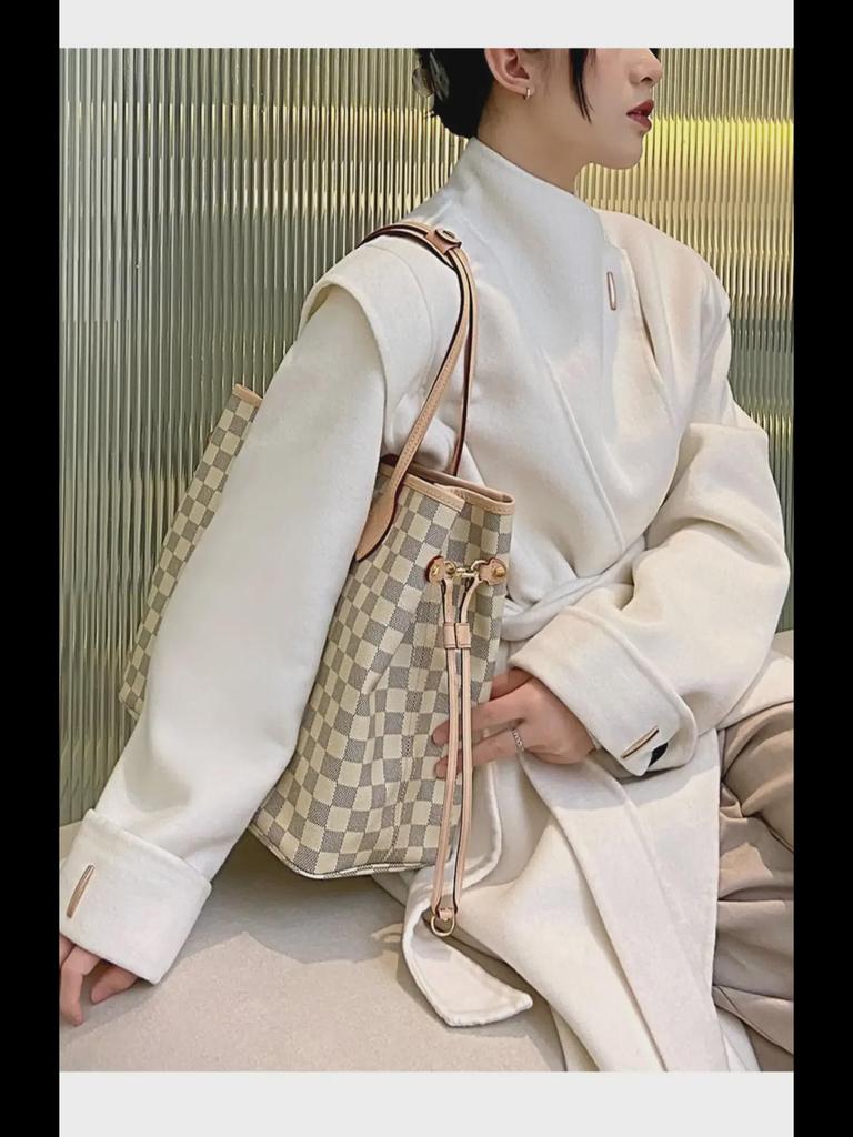 Наплечная накладка из кожи, меняющей цвет, для ремня сумки Neverfull