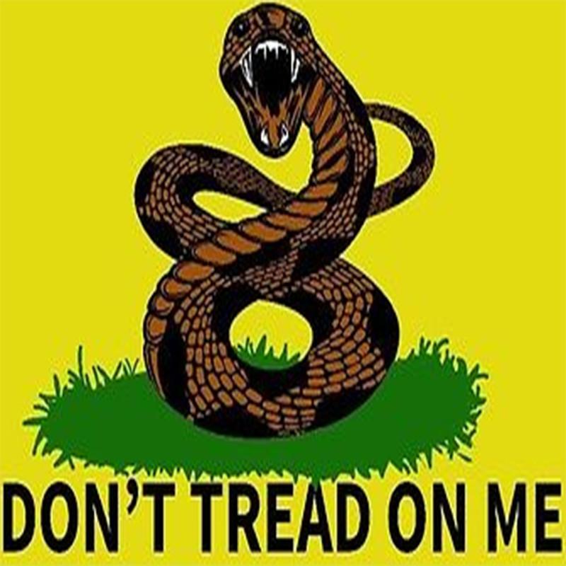 Dont Tread On Me Snake Flag Polyester Material Gadsden Flag For Independence Day Celebrations
