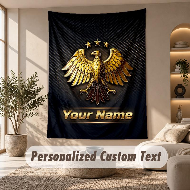 Tapestry Custom Name Text, Wall Hanging Tapestry Home Room DecorGermany national football team