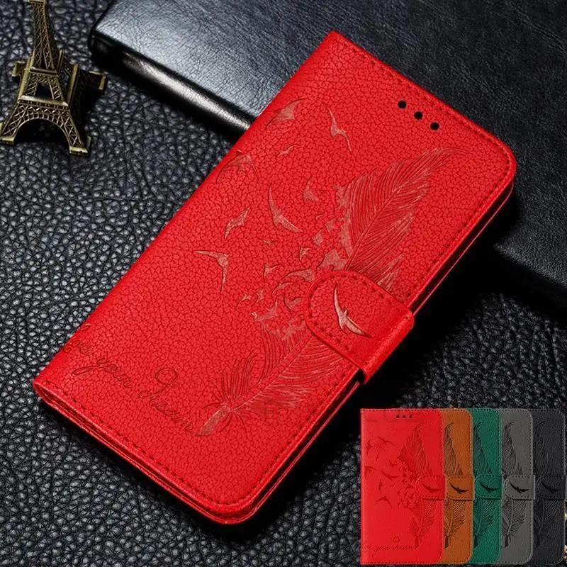 Книжная обложка из личи-кожи для Samsung A05 A05S A16 A26 A56 A15 A25 A35 A55 A04 A14 A24 A34 A54 S24 S23 FE Plus Ultra Кошелек