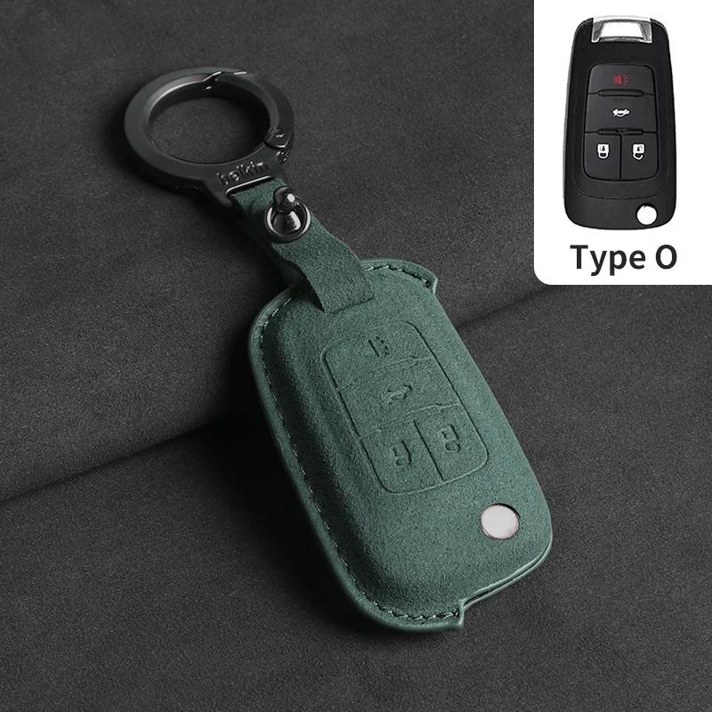 Чехол-брелок из замши для автомобиля Chevrolet Cruze Aveo Trax Sail Malibu Captiva Opel Vauxhall Astra J Corsa Insignia Mokka