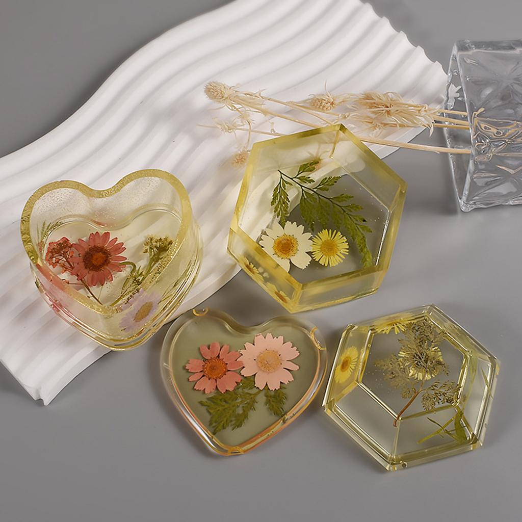 Мягкая силиконовая форма Форма для эпоксидной смолы Инструмент для литья для изготовления своими руками Коробка для хранения Подарочный футляр Контейнер для конфет Изготовление подсвечников