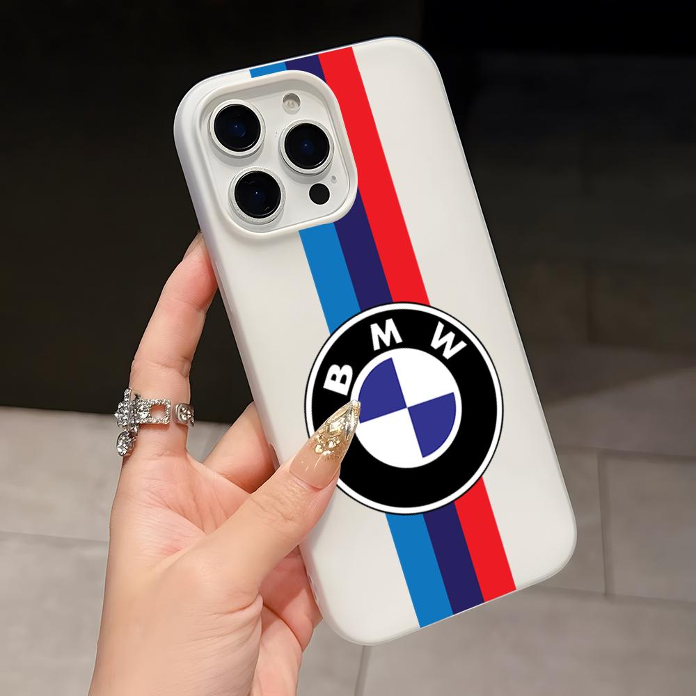 Чехол для телефона с логотипом мотоцикла B-BMW для IPhone 17 Air 16 E 15 14 Plus 13 12 11 Pro Max 2 Мягкий матовый Конфетный Прозрачный Желейный 2-в- vhpx10