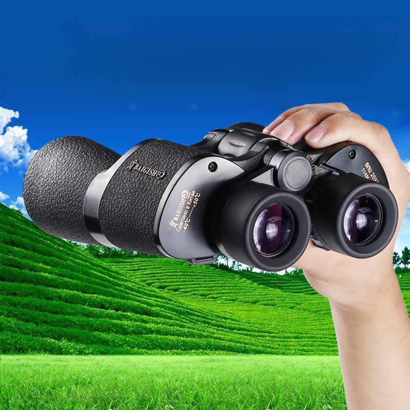 Бинокль Bergos 20x50, большой окуляр ночного видения высокой четкости при слабом освещении, очки Paul для улицы