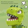 Игра «Зубы динозавра» Игра «Укуси палец» Игрушка-динозавр со сверкающими глазами Толкай