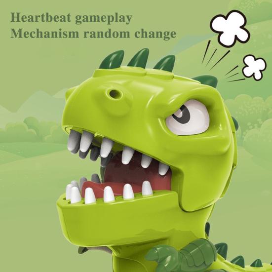 Игра «Зубы динозавра» Игра «Укуси палец» Игрушка-динозавр со сверкающими глазами Толкай