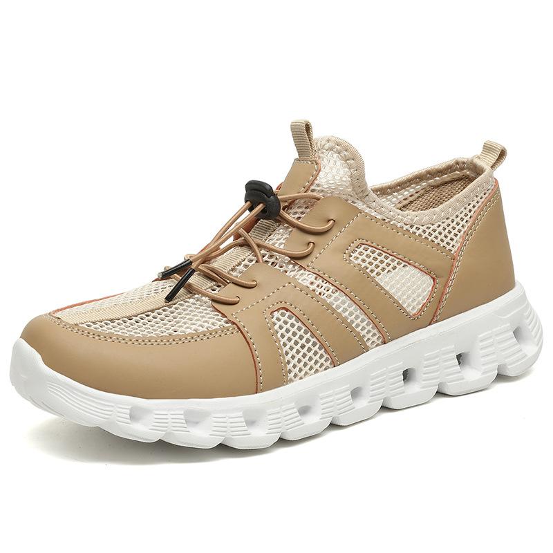 Men's Shoes Creek Shoes Wading Spring and Summer Low-top Hollowed-out Ventilation Holes Outdoor Hiking Off-road Running Sports Shoes