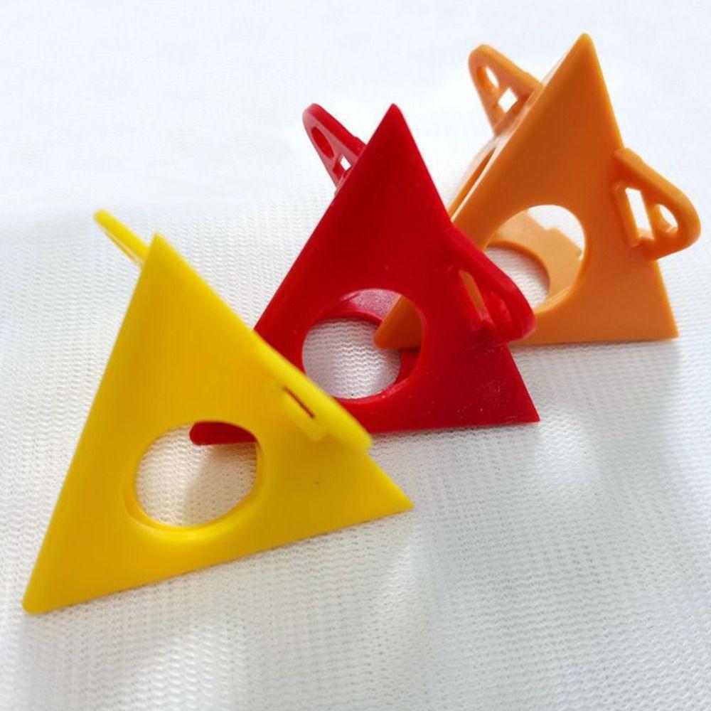 30 шт. Желтые/красные/оранжевые подставки в форме пирамиды Современные/модные подкладки для рисования на открытом воздухе