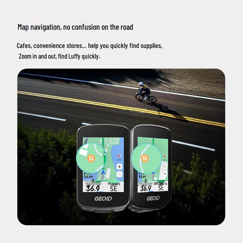 GEOID CC700 Pro Умный GPS-велокомпьютер с цветным сенсорным экраном (Китайская версия)