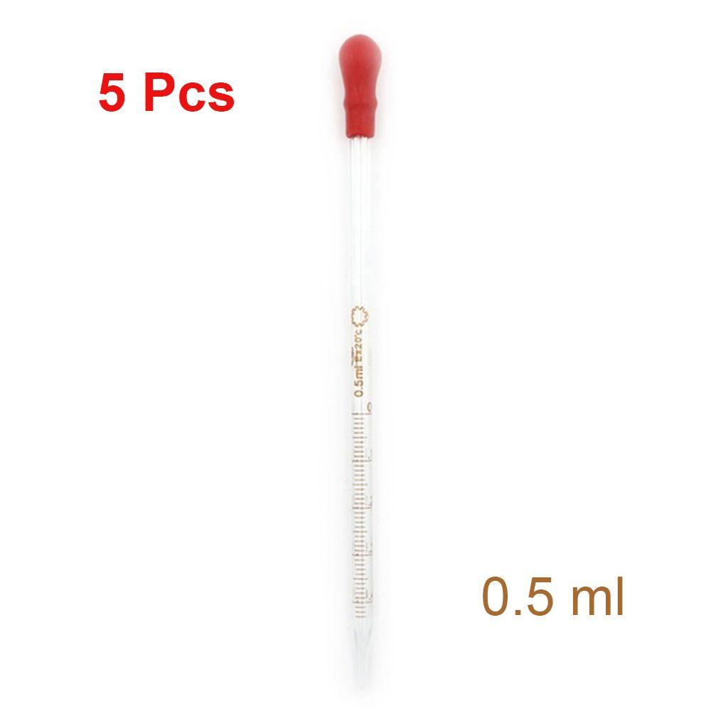 Laboratory Supplies With Scale 10ml Pipette Rubber Head Glass Scale  Dropper Pipettors