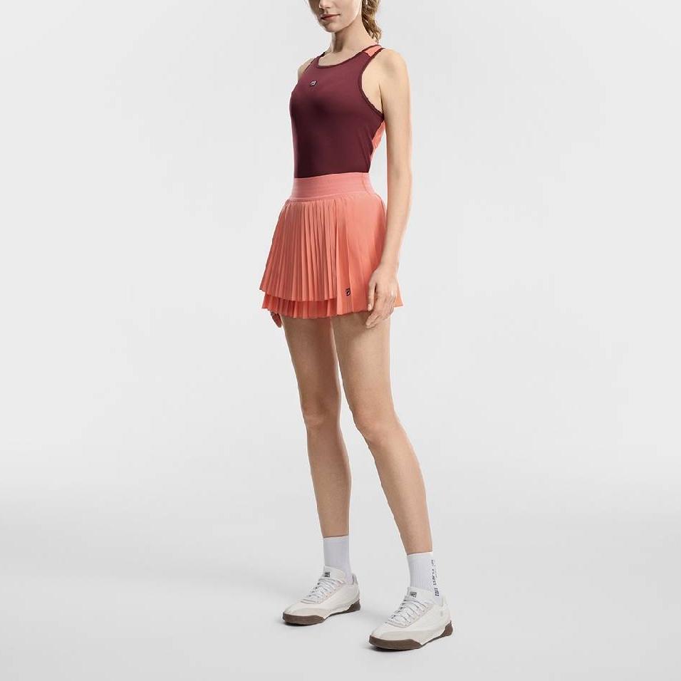 Fila Теннисная Простая Повседневная Удобная Спортивная Плетеная Повседневная Юбка Женские юбки A11W623340F-PK