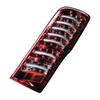 Valenti Jewel LED Tail TRAD Sequential for Toyota Caravan Lamps, Model, (NV350), Clear/Red Chrome, TNNV350-CR-2