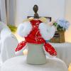 Creative New Year Pet Dress Chinese Style Pet Tang Clothes Pet Princess Skirt  Dress Up Accessories
