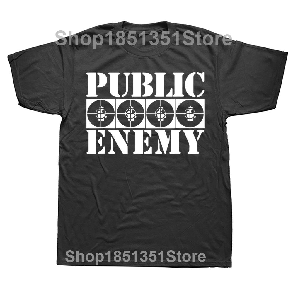 Novelty Awesome Public Enemy Target T Shirts Graphic Streetwear Short Sleeve Birthday Gifts Summer Style Tshirt Mens Clothing