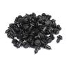Trim Clip Screw, Push Type, 0.4 Inch (10 Mm) Hole, For Cars, 100 Pcs