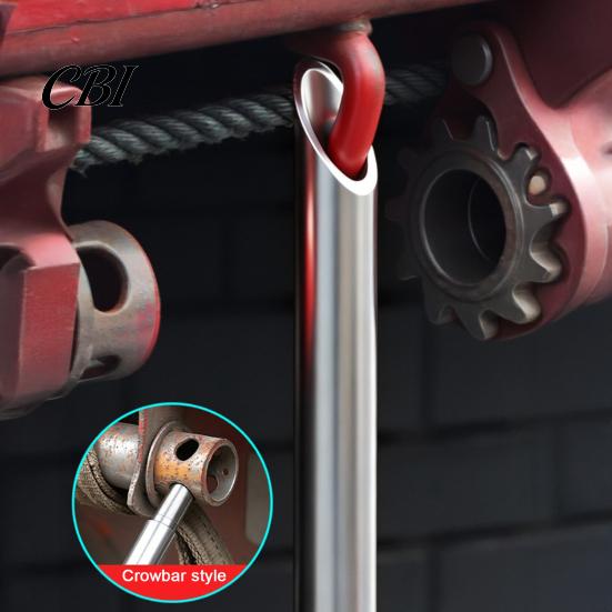 Industrial Grade Cargo Fastening Wrench Ratchet Winch Tensioner Wrench, Heavy-Duty Truck Strap Tool, Bar, Reversible Bar for Flatbed Trailers