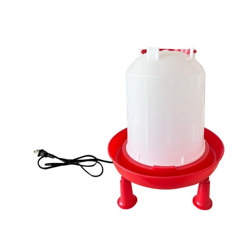 Efficient Electric Heated Waterer for Livestock with Safety Mechanisms Water Dispenser Feeder for Poultry Duck Chicken
