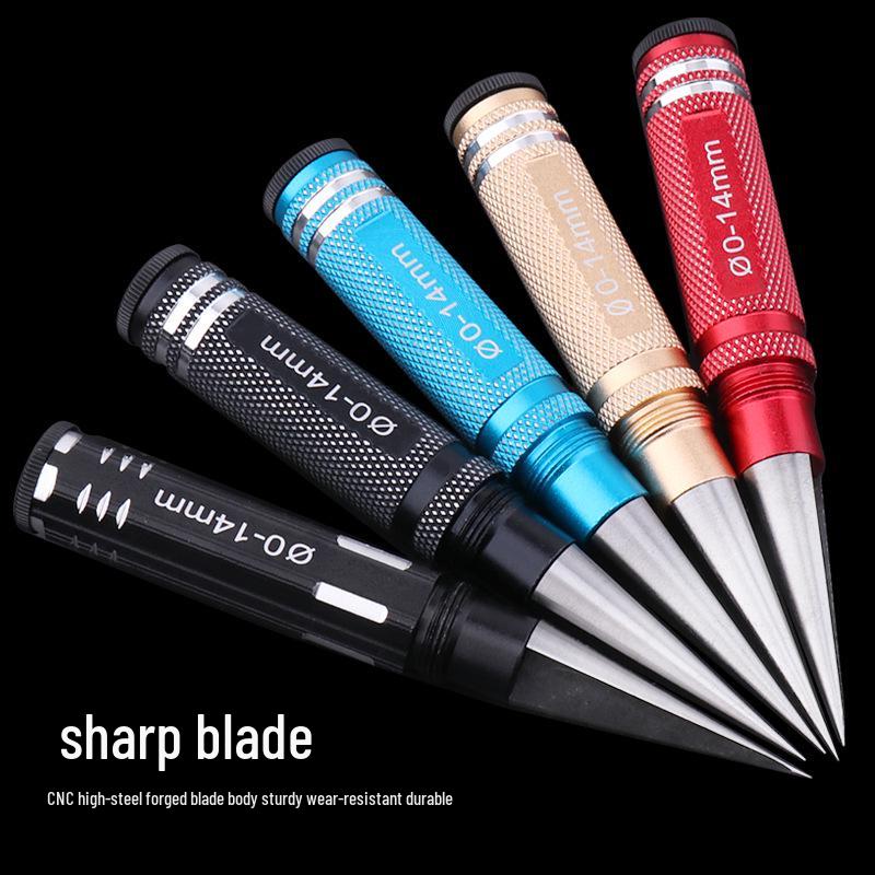 Car Shell Hole Opener 0-14mm: DIY Reamer Tool for Model Aeromodels & Woodworking