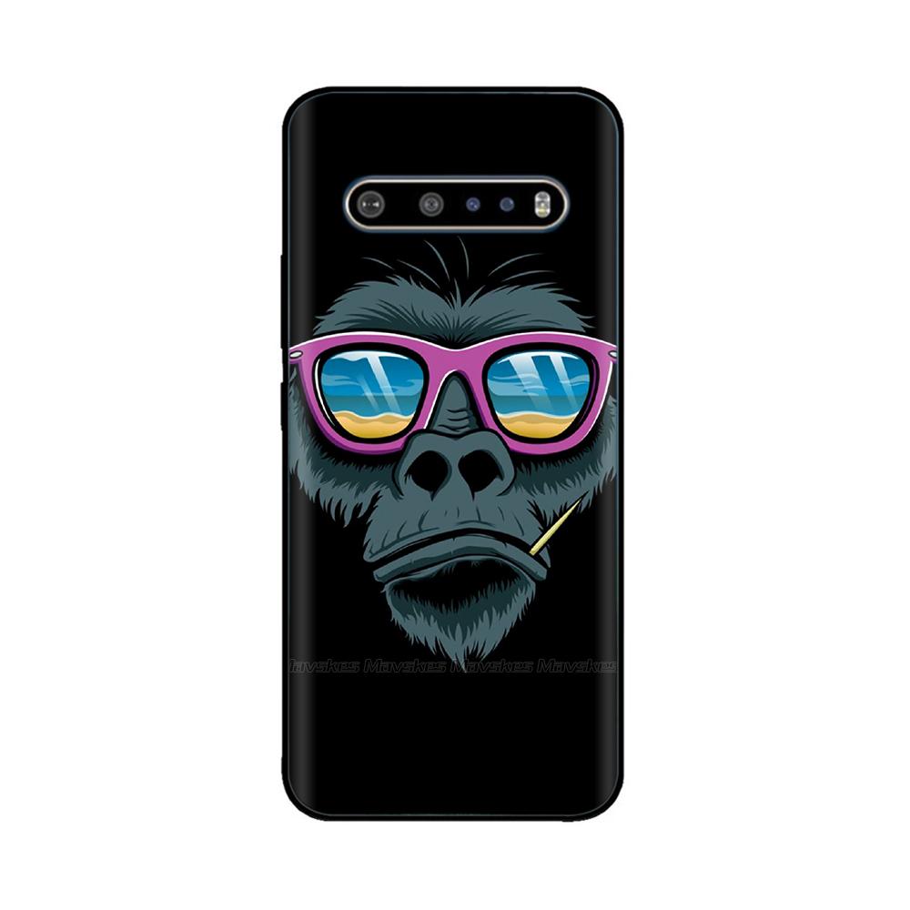 Для чехла LG V60 ThinQ 6.8" Мягкий силиконовый ТПУ чехол для телефона Funda Для LG V60 ThinQ 5G V 60 Задняя крышка lgV60 ThinQ coque Бампер Оболочка