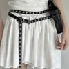 1PC Slender Belt Women's Versatile Rivet Belt Women's