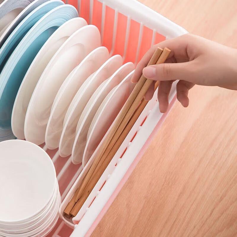 Camellia Large Plastic Dish Drying Rack