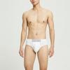 Calvin Klein Трусы-брифы из жаккарда с логотипом CK, мужское нижнее белье, белые NB3082-100