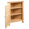 Corner Cabinet 59 x 45 x 80 cm Solid Oak Wood