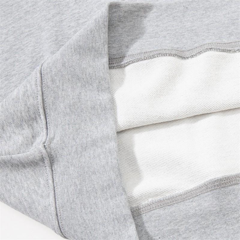 Mens Oversized Streetwear Crewneck Sweatshirt With Letter Print Fall Casual Long Sleeve Top
