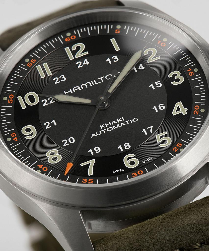 Hamilton H70205830 Khaki Field Титан Мужские