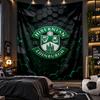 Wall Hanging Tapestry Hibernian FC Print Cloth for Living Room Bedroom Home Decor