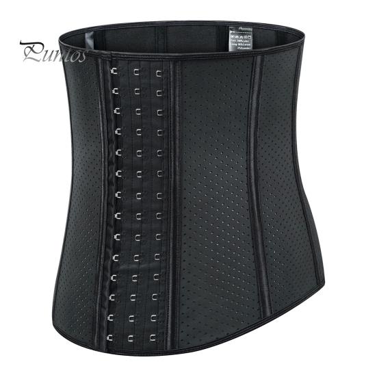Breathable Sports Abdominal Belt Fashionable Versatile Adjustable with 9 Steel Bones Waistband for Body Shaping