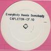 12-дюймовая пластинка CAPLETON - Everybody Needs Somebody / Версия CF10 Пустая Великобритания/Колин 1993 Ямайка Регги, Ска и Даб