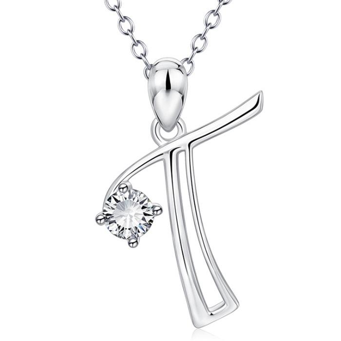 Модное бриллиантовое колье в европейском и американском стиле 26 английских букв