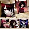 Мисаки Мэй Классическое Аниме Другой Наволочка Квадратная Подушка Спальня Диван Досуг Комфорт Подушка Автомобиль Дом Украшение
