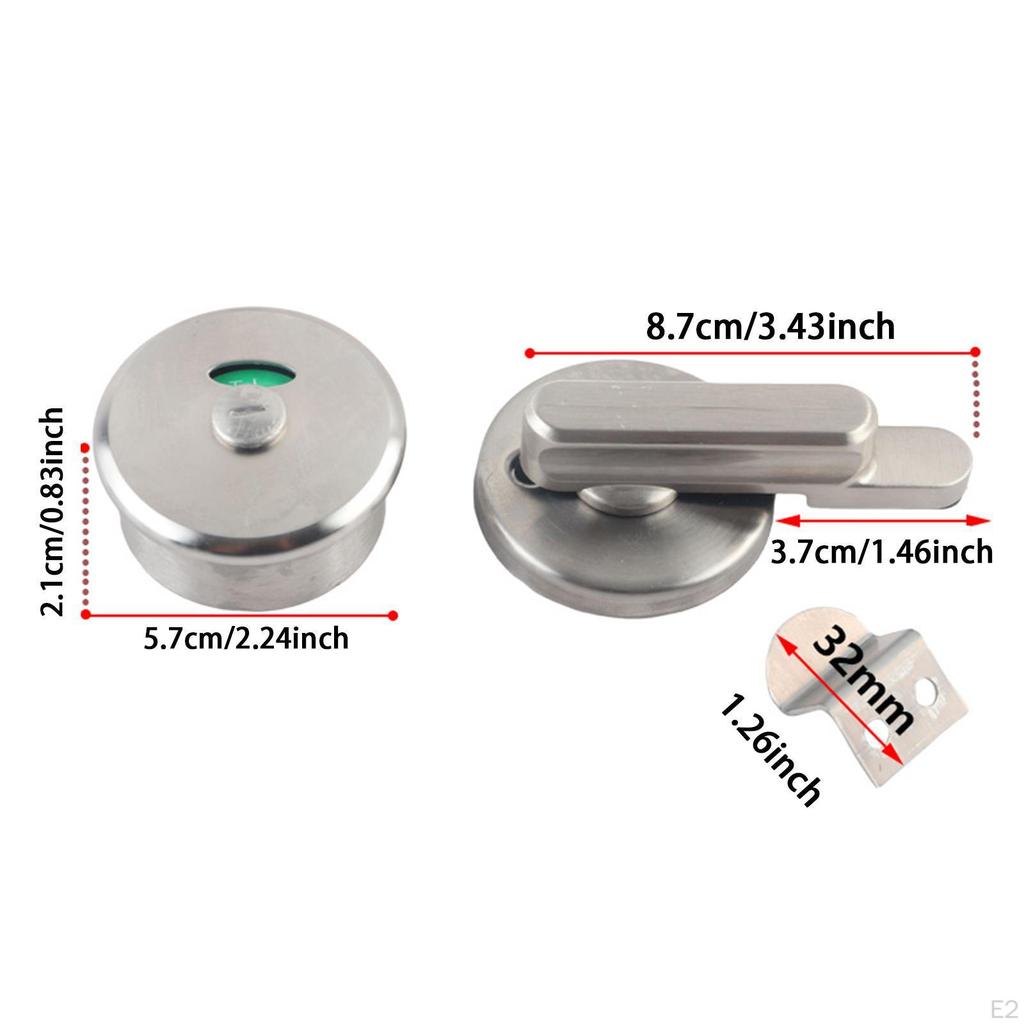 Bathroom Door Privacy Lock Lever Dead Bolt