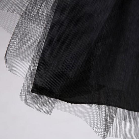 Юбка-турнир с высокой талией, нижняя юбка, трехмерный пошив, легкий тюль, широкий эластичный пояс, женская нижняя юбка из тюля